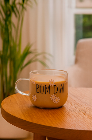 Conjunto de Canecas em Vidro 6 Peças 120 Ml