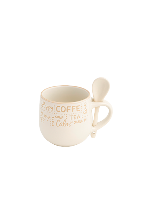 Caneca para Café com Colher 425ml