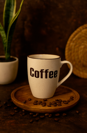 Caneca Coffee em Porcelana 340ml