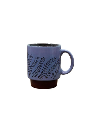 Caneca Empilhavel Murale Ceramic Lilás 300ml