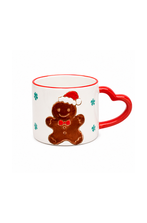 Caneca Natalina Sortida em Cerâmica 300ml