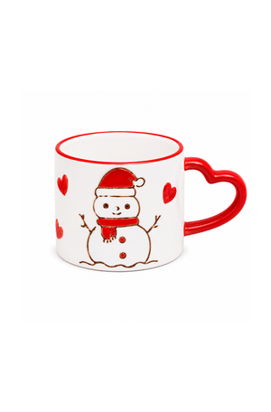 Caneca Natalina Sortida em Cerâmica 300ml