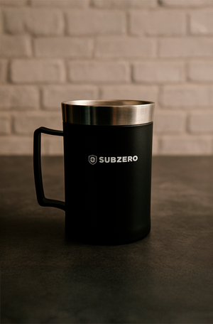 Caneca Sub Zero em Aço Inox com Alça 500ml
