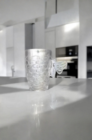 Caneca Bee em Vidro 4 Peças 200ML