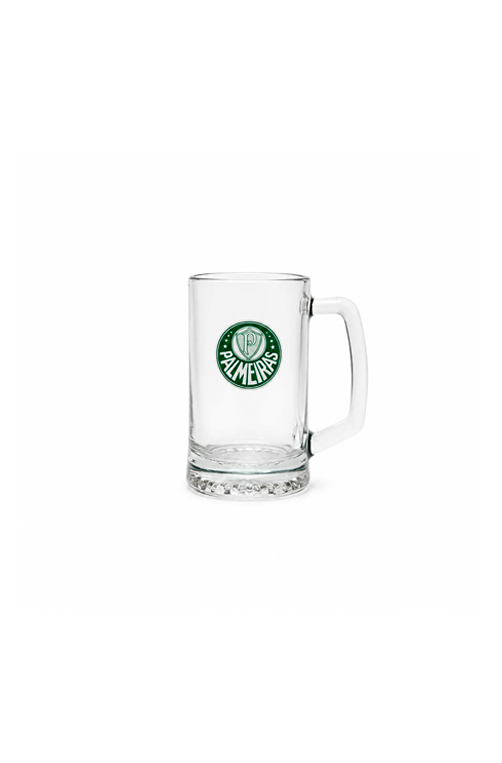 Caneca de Chopp do Palmeiras em Vidro 345ml