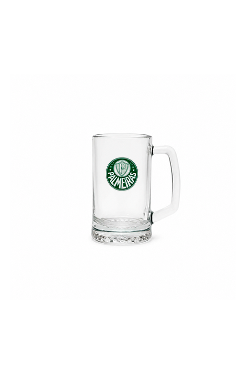 Caneca de Chopp do Palmeiras em Vidro 345ml