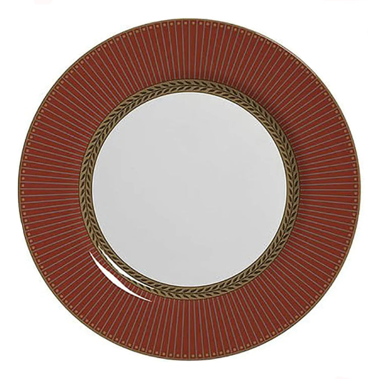 Prato Raso Celebrate Vermelho em Cerâmica