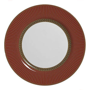 Prato Raso Celebrate Vermelho em Cerâmica
