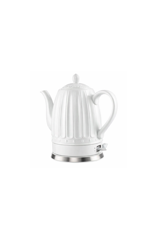 Chaleira Eletrica de Porcelana Elegance Branco 127V 1,5L