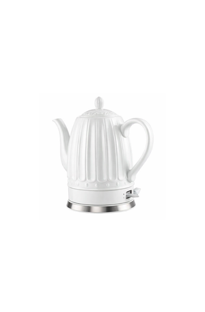 Chaleira Eletrica de Porcelana Elegance Branco 127V 1,5L