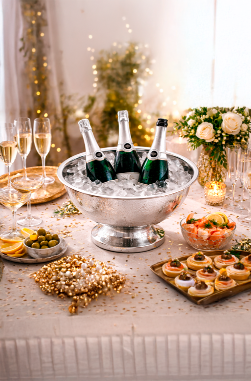 Champanheira  Lyon em Aço Inox 12 L