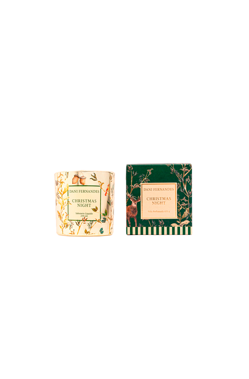 Vela Perfumada Christmas Night 420g Natal