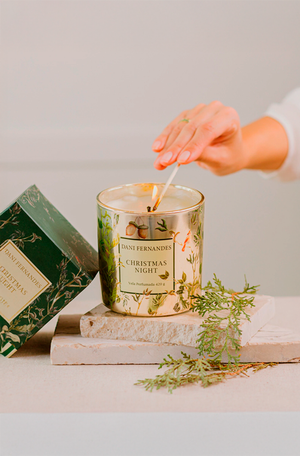 Vela Perfumada Christmas Night 420g Natal