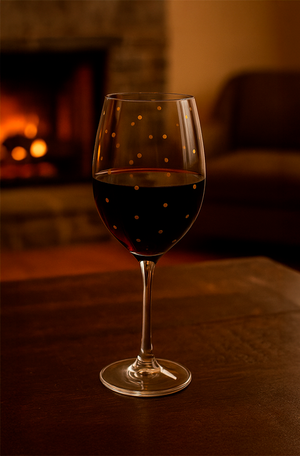 Conjunto de Taças para Vinho Tinto Dots 560ml 4 Peças