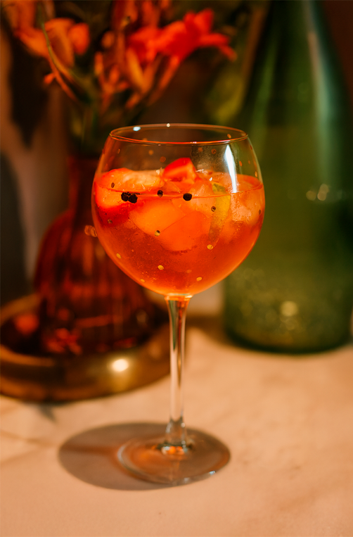 Conjunto de Taças para Gin Dots 950ml 4 Ppeças