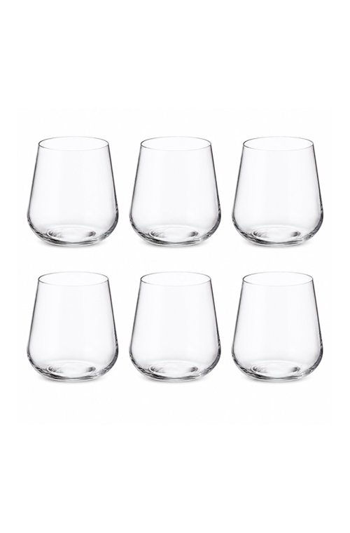 Conjunto de Copos Baixo Adea em Cristal 320ml 6 Peças