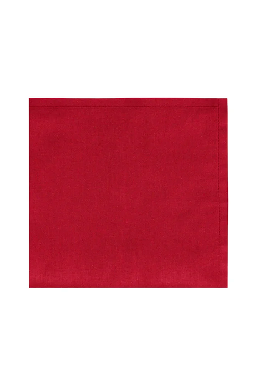 Guardanapo Home Liso Vermelho 45X45cm 4 Peças