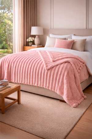 Cobertor King London Rose