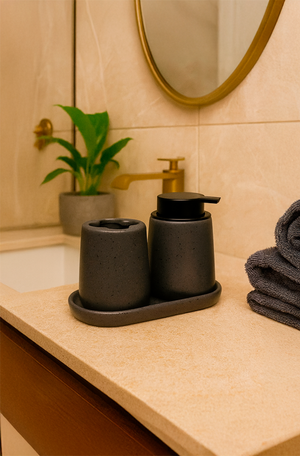 Conjunto para Banheiro em Ceramica 3 Peças