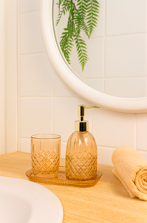 Conjunto de Banheiro 3 Peças Âmbar