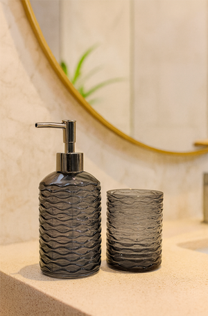 Conjunto de Banheiro em Vidro 2 Peças