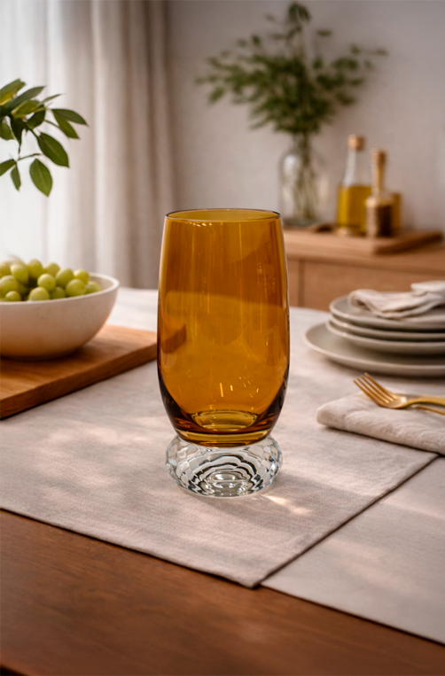 Copo Alto Ônix Âmbar 450ml