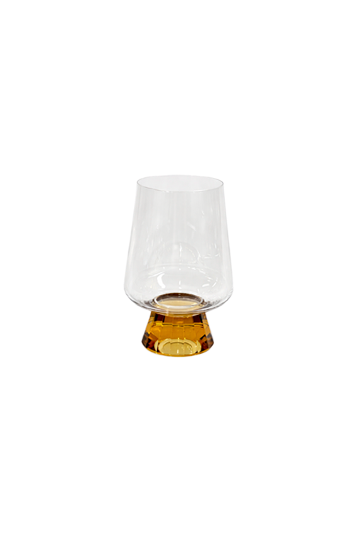 Copo Baixo Vértice Âmbar 500ml