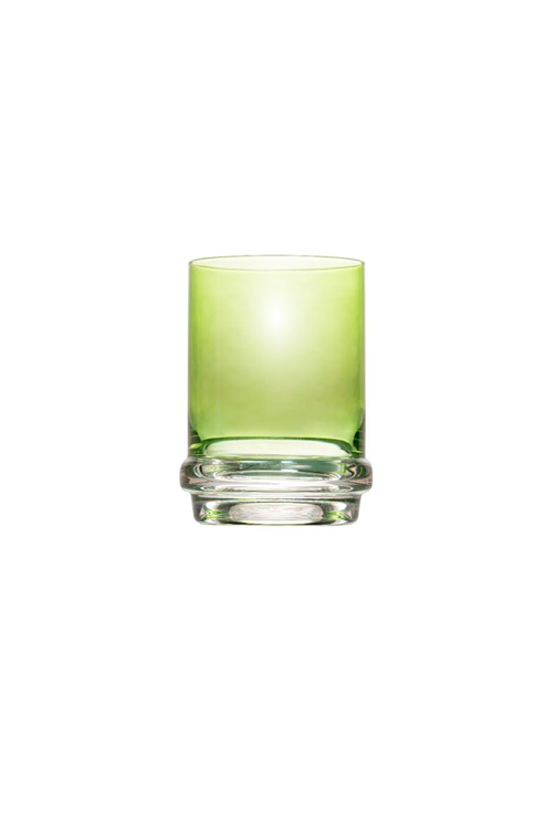 Copo de Vidro Circle Verde 300ml