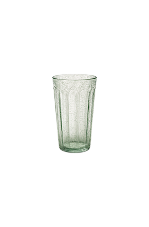 Copo Long Drink com Bolhas Verde em Acrilico 590ml