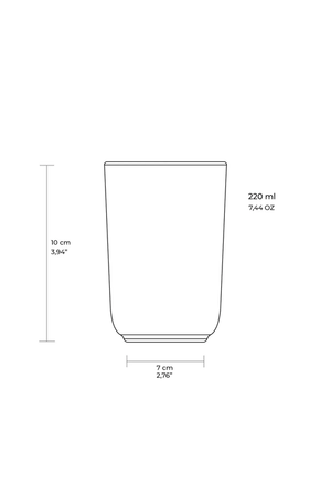Copos Neo Stoneware Latte 220ml
