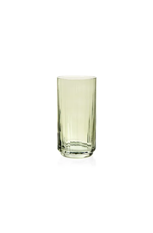 Copo Lustro Verde Vidro 500ml