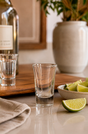 Conjunto de Copo para Shot Dia a Dia em Vidro 40ml 6 Peças