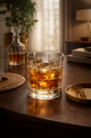 Conjunto de Copos de Whisky em Cristal Ecológico 320ml 6 Peças