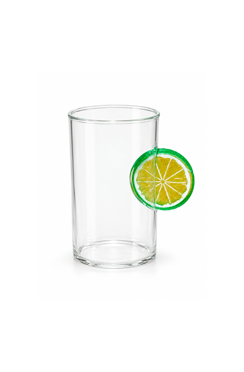 Copo Limoneto com Alça em Vidro Borossilicato 350ml