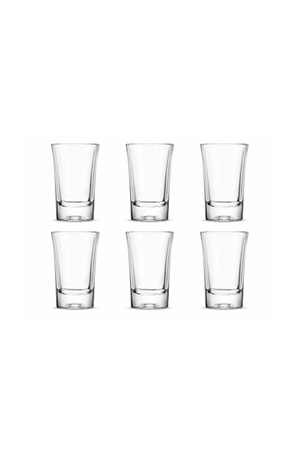 Conjunto de Copo para Shot Dia a Dia em Vidro 40ml 6 Peças