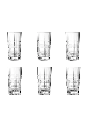 Conjunto de Copos Alto de Vidro 280ml 6 peças