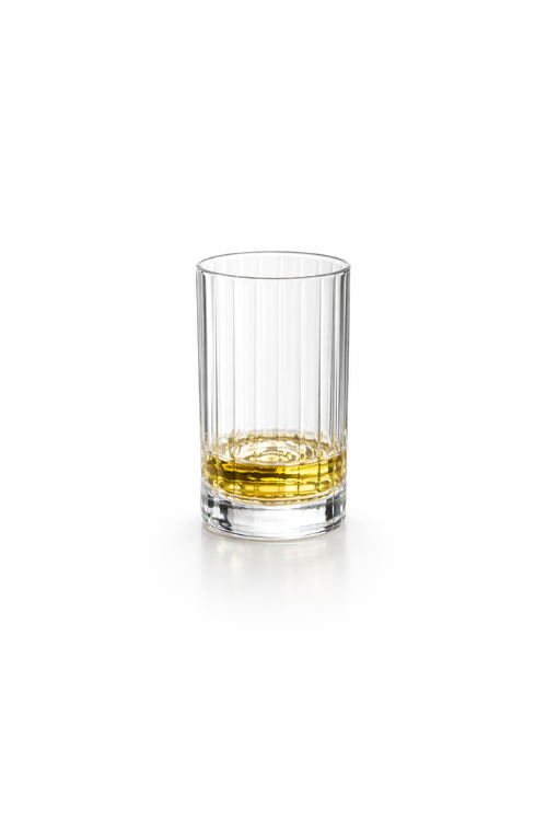Copo de Vidro Fundo Dourado 50ml