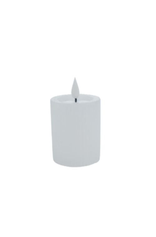 Vela Decorativa de Páscoa em LED Luz Quente Branco