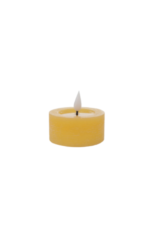 Mini Vela Decorativa de Páscoa em LED Luz Quente Amarelo