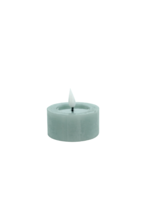 Mini Vela Decorativa de Páscoa em LED Luz Quente Verde