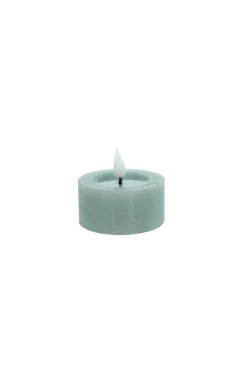 Mini Vela Decorativa de Páscoa em LED Luz Quente Verde