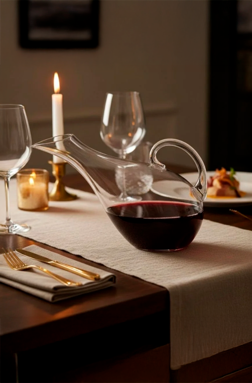 Decanter para Vinho Purus em Vidro 2L