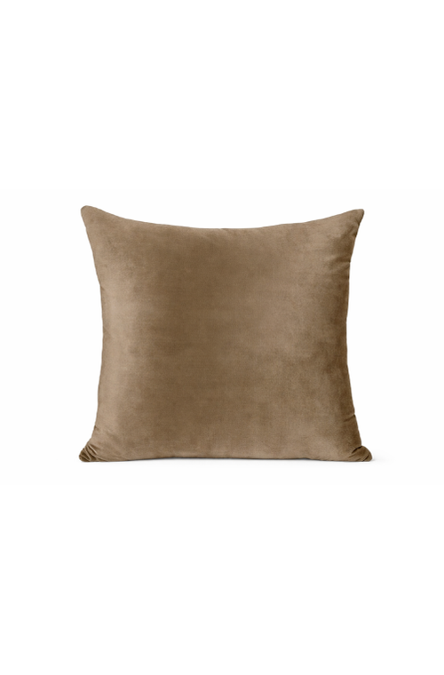 Almofada de Veludo Soft Liso Mel