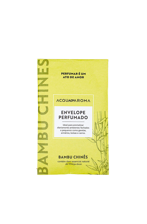 Envelope Perfumado Bambu Chinês