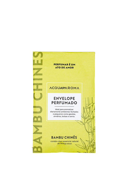 Envelope Perfumado Bambu Chinês