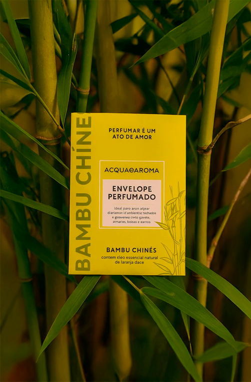 Envelope Perfumado Bambu Chinês