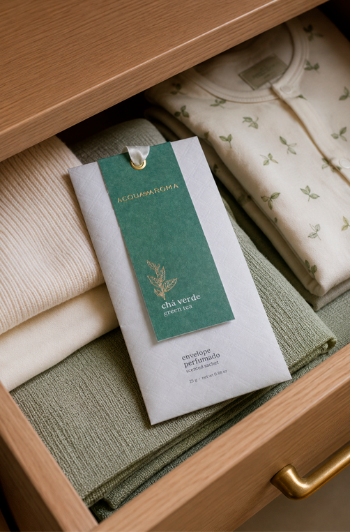 Envelope Perfumado Chá Verde 25g