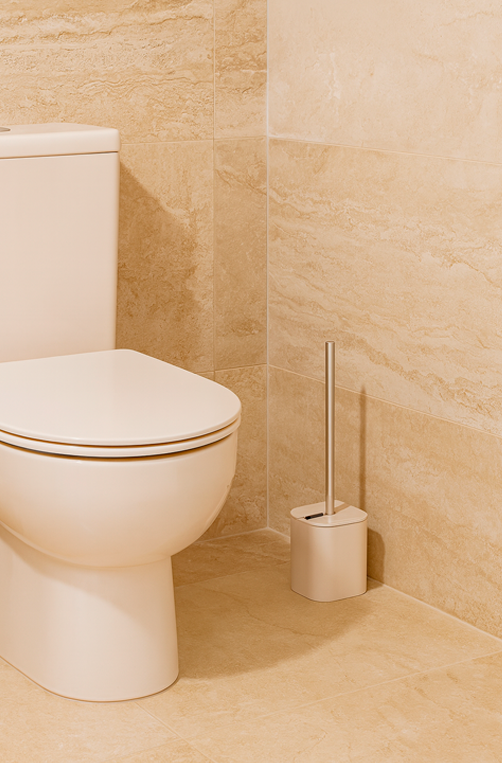 Escova Sanitária Dual Bege