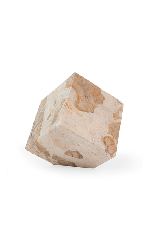 Escultura Cubo Arriche em Mármore