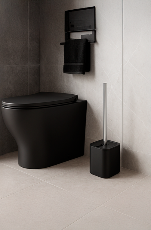 Escova Sanitária Dual Preto